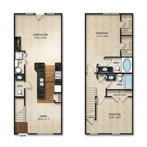 Times Square Apartments CTH1 Floor Plan